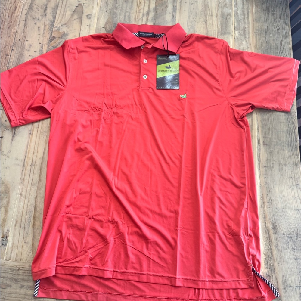 Southern marsh performance polo new tags